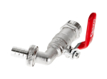 Ventil zahradní, vstup 3/4", výstup 1" + hadičník 3/4" - GEKO