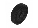 Páska na suchý zip 12 mm × 2 m, multifunkční, černá - BRADAS