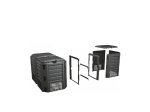 Plastový kompostér 800l, 2 moduly - černý MODULE COMPOGREEN