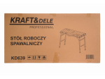 Stůl svářečský, pracovní, skládací - KRAFT&amp;DELE