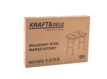 Multifunkční skládací pracovní stůl 84,5x60x88,5 cm, MDF deska - KRAFT&amp;DELE