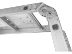 Multifunkční kloubový žebřík 4×4 příčky + podlážka - GEKO