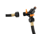 Zavlažovací kapací hadice AQUA-DROP, 1,5 m 1/2", s ventily, kruhová - BRADAS