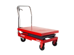 Nůžkový zvedací stůl 300 kg, zdvih 129 cm, pojízdný - MAR-POL