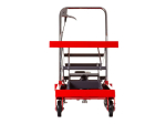 Nůžkový zvedací stůl 300 kg, zdvih 129 cm, pojízdný - MAR-POL