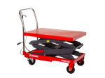 Nůžkový zvedací stůl 300 kg, zdvih 129 cm, pojízdný - MAR-POL