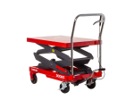 Nůžkový zvedací stůl 300 kg, zdvih 129 cm, pojízdný - MAR-POL