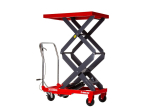 Nůžkový zvedací stůl 300 kg, zdvih 129 cm, pojízdný - MAR-POL