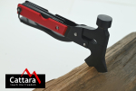 Nůž MULTI HAMMER 18cm červený