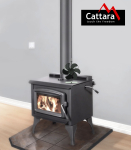 Ventilátor krbový CROWN s podstavcem 150mm