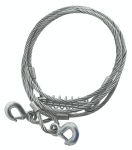 Lano vyprošťovací 7000kg s karabinami odpružené