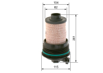 Palivový filtr Bosch F 026 402 260