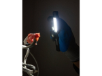 Inspekční LED svítilna 400 lm, 800 mAh, s UV světlem a magnetem - GEKO
