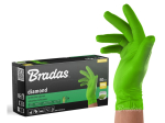 Nitrilové rukavice DIAMOND, pevné, odolné chemikáliím, 50 ks, zelené - BRADAS (Velikost: XL (9–10))
