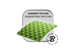 Nitrilové rukavice DIAMOND, pevné, odolné chemikáliím, 50 ks, zelené - BRADAS (Velikost: XXL (10–11))