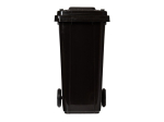 Popelnice 120 l, plastová černá - MAR-POL