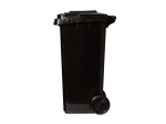 Popelnice 120 l, plastová černá - MAR-POL