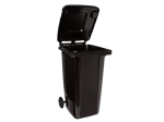 Popelnice 240 l, plastová černá - MAR-POL