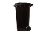 Popelnice 240 l, plastová černá - MAR-POL