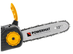 Vodící lišta pro řetězové pily 12" + 2 řetězy 3/8" 1,3 mm 45z - POWERMAT