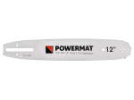 Vodící lišta pro řetězové pily 12" + 2 řetězy 3/8" 1,3 mm 45z - POWERMAT
