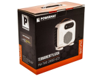 Teplovzdušný ventilátor 2000 W s LCD displejem a DO - POWERMAT