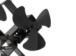 Krbový ventilátor stojanový, dvouhlavý - GEKO