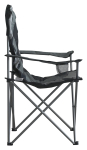 Židle kempingová skládací VIGO šedá