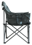 Židle kempingová skládací LISBOA antracit