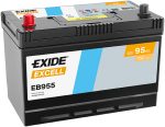 Exide Excell 12V 95Ah 720A EB955 levá