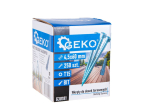 Terasové vruty 4,5×60 mm 250 ks + bit T15 – GEKO