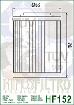Olejový filtr HF152