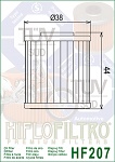 Olejový filtr HF207