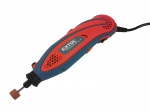 Bruska přímá, 130W, v plastovém kufru s příslušenstvím, sada 210ks, EXTOL PREMIUM