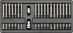 Pojízdná dílenská skříňka s nářadím, 177 ks, 6 zásuvek, YATO