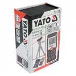 Laserový měřič vzdálenosti, úhlu, obvodu, objemu, max. 40m, YATO
