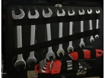 Profesionální hliníkový kufr s nářadím z chrom-vanadiové oceli 95 dílů ZUR-TS0495