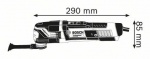 Multifunkční nářadí Bosch GOP 55-36 Professional, 0601231100