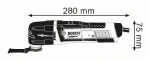 Multifunkční nářadí Bosch GOP 30-28 Professional, 16ks příslušenství, 0601237000