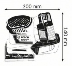 Aku vibrační bruska Bosch GSS 18V-10 Professional (bez baterie a nabjíečky), 06019D0200