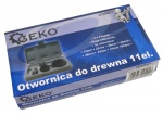 Vrtáky vykružovací korunkové, sada 11ks, max. hloubka vrtu 25mm, 19-64mm, GEKO