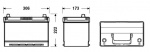 Exide Excell 12V 95Ah 720A EB954 pravá