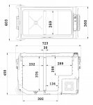 Chladící box DUAL kompresor 50l 230/24/12V -20°C