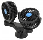 Ventilátor MITCHELL DUO 2x108mm 12V na přísavku