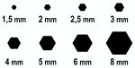 IMBUS sada 8ks 1,5-8mm