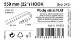 Stěrač FLAT BULK (HOOK) 22"/550mm