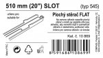 Stěrač FLAT BULK (SLOT) 20"/510mm