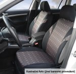 Potahy sedadel sada 9ks POLY modré AIRBAG