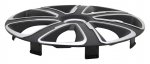 Kryty kol 14" LIVORNO Carbon (sada) silver/black