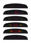 Parkovací asistent 4 senzory, LED display, bezdrátový